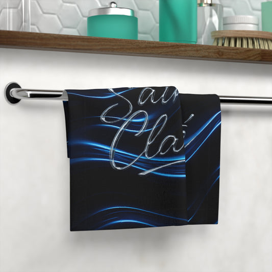 Saint Clarté: Spa Face Towel (Electric Blue)