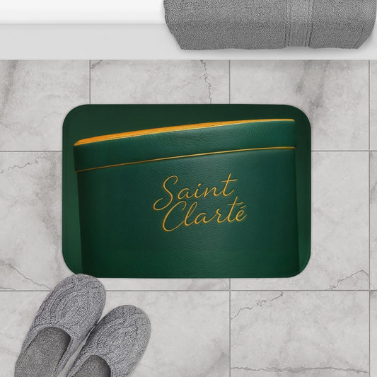 Saint Clarté: Foam Bath Mat | Verte