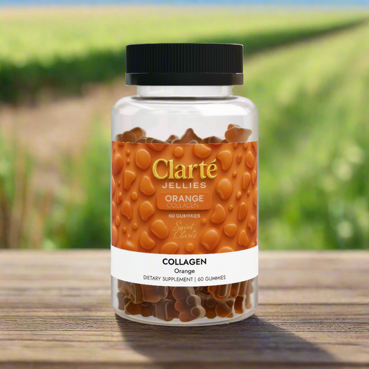 Clarté Jellies: Orange Collagen (60 Gummies)