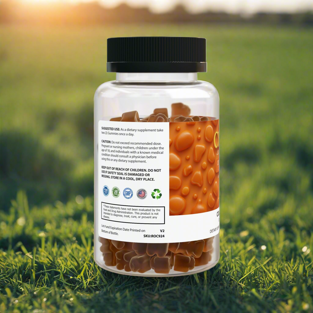 Clarté Jellies: Orange Collagen (60 Gummies)