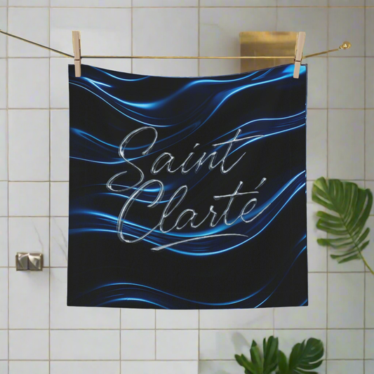 Saint Clarté: Spa Face Towel (Electric Blue)