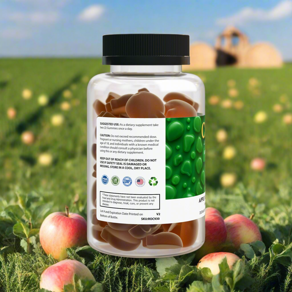 Clarté Jellies: Apple Cider Vinegar (60 Gummies)