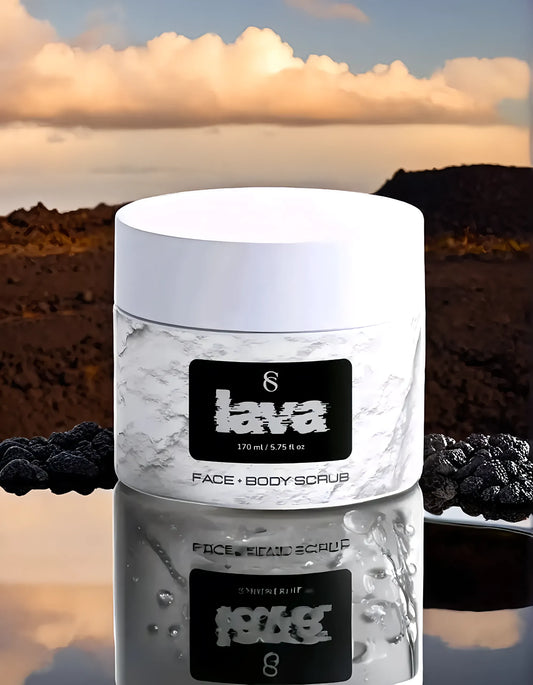 LAVA: Volcanic Face + Body Scrub