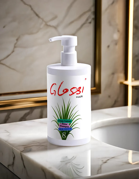 GLOSSI: Shine Shampoo (Green Vetiver)