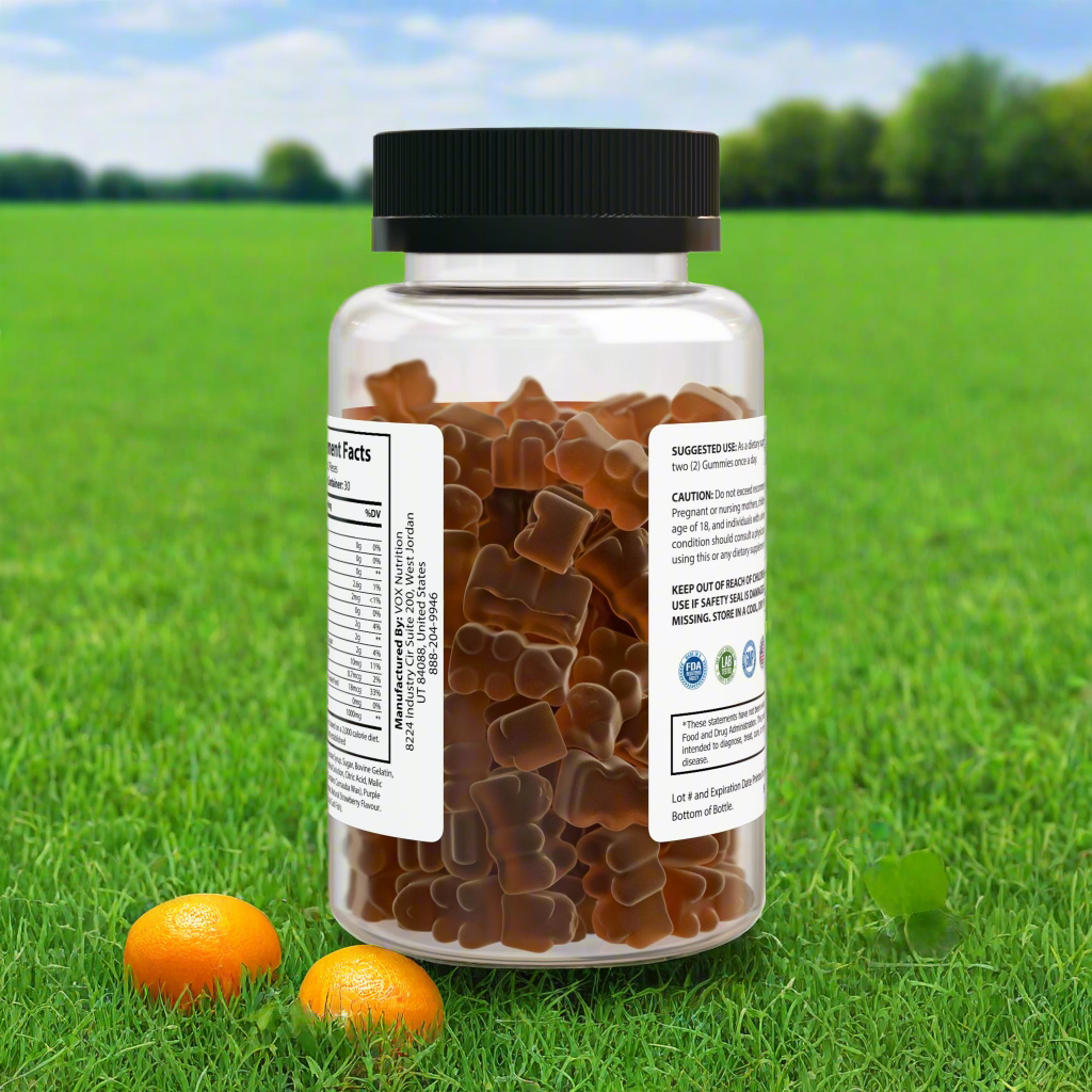 Clarté Jellies: Orange Collagen (60 Gummies)