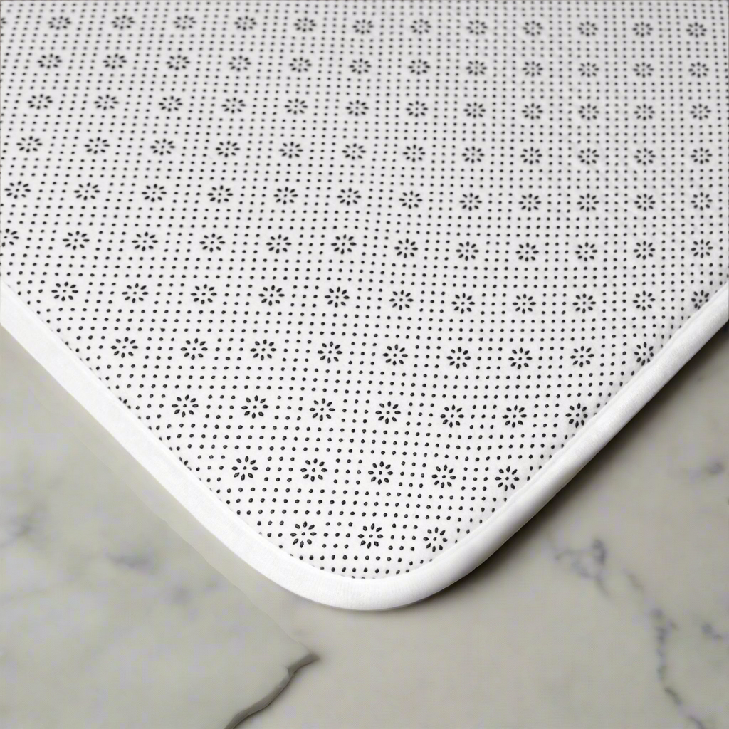 Saint Clarté: Foam Bath Mat | Verte