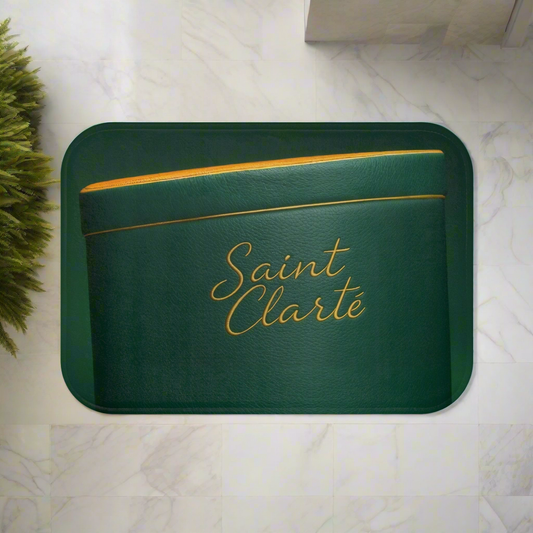 Saint Clarté: Foam Bath Mat | Verte
