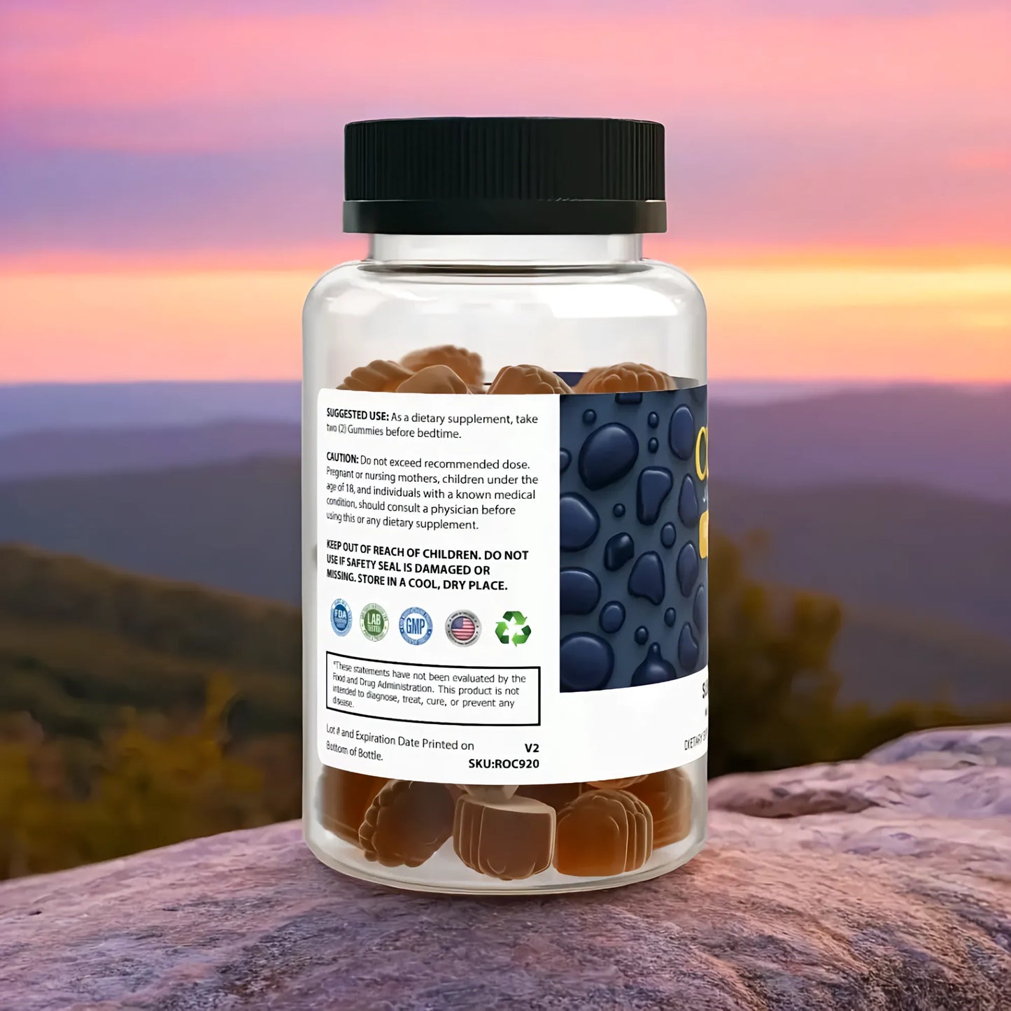Clarté Jellies: Sleep Well (60 Gummies)