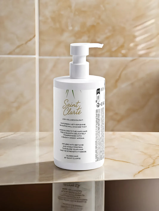 GLOSSI: Shine Shampoo (Green Vetiver)